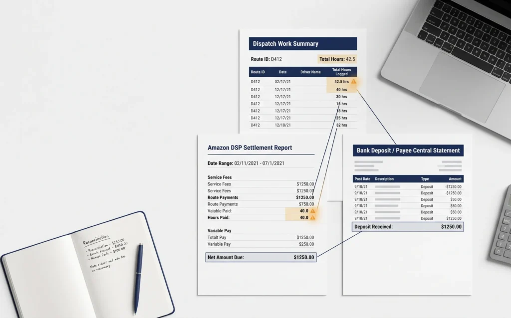 Amazon DSP Settlement Reconciliation
