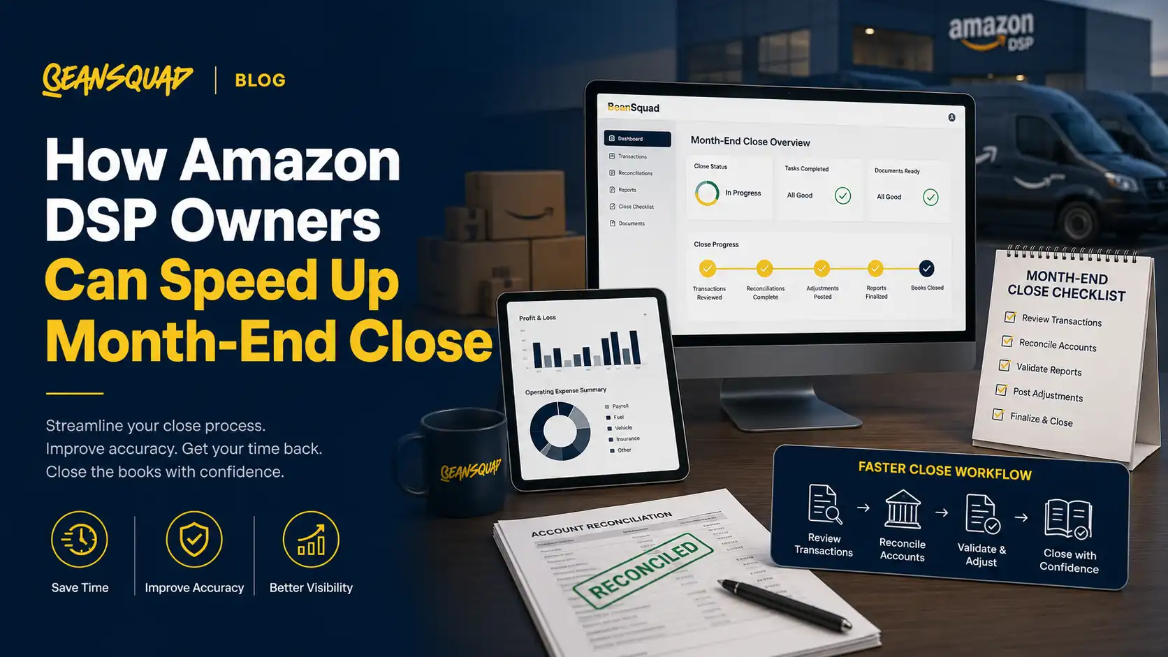 How Amazon DSP Owners Can Speed Up Month-End Close